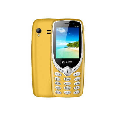 

PLUZZ P520 Feature Phone Keyboard Portable Dual Sim 24Inch 2G GSM Loud Volume LED Flashlight FM 1800mAh Battery