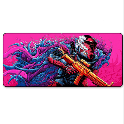 

Game 900x400mm Hyper Beast  Large Locking Edge Gaming Mouse Pad CS GO Keyboard Rubber Mousepad Wrist Rest Table Computer Mat