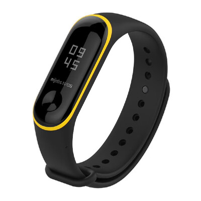 

Band Strap Watch Strap Sport Fashion Wearable Replaceable Translucent Double Color Watch Band for XIAOMI MI Band 3