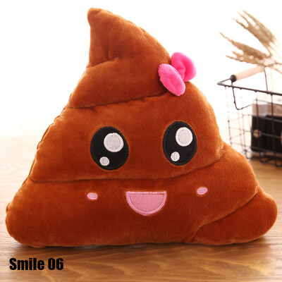 

Creative Cute Emoji Poop Shits Plush Toy Pillow Cushion Home Living Decor for Bed Sofa Car