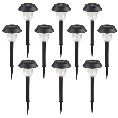 

2 Pack Solar Garden Lights Outdoor Warm White LED Pathway Lamp Garden Decoration Landscape Lighting for Patio Lawn Yard Walkway