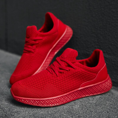 

Fashion Men Sneakers Super Light Running Sports Shoes Breathable Mesh Jogging Shoes Zapatillas Hombre Deportiva Plus Size 39-47
