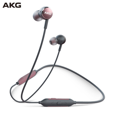 

AKG Y100 WIRELESS neck-mounted wireless Bluetooth headset in-ear sports mobile game magnetic environment-aware music headphones graphite black