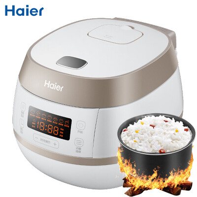 

Haier mini rice cooker small rice cooker 3 liters multi-function intelligent appointment temperature control spill-proof HRC-FS30T40