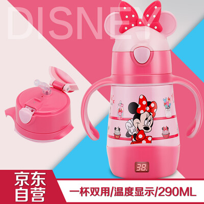 

Disney 304 stainless steel vacuum insulation childrens learning cup with temperature display 290MLWD-3483 Mi Ni powder SIMELO carefully selected