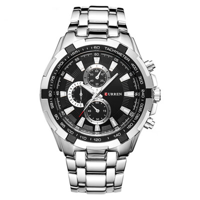 

CURREN Top Brand Analog Military Sports Army Waterproof Male Watches