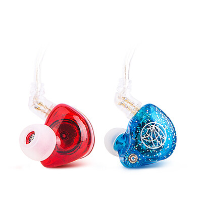 

The Fragrant Zither TFZ S2 in-ear HIFI music headphones 011 red&blue