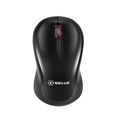 

Fine Sun SUNROSE W6200 Wireless Notebook Desktop Computer Mouse Office Game Smart Optoelectronic Wireless Mouse Black
