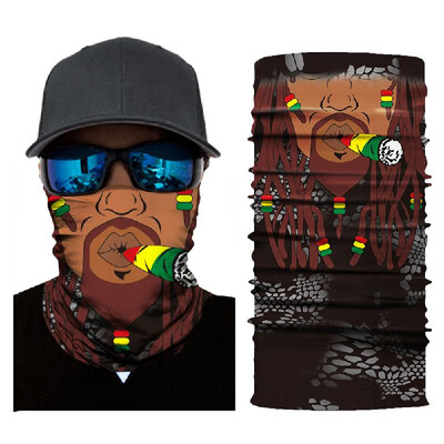 

New Cool Robot Skeleton Halloween Mask Scarf Joker Headband Balaclavas for Cycling Fishing Ski Motorcycle