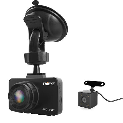 

ThiEYE Safeel 3R Car DVR Dash Camera 245" 1080P Dashcam Car Driving Video Recorder with Rearview Camera