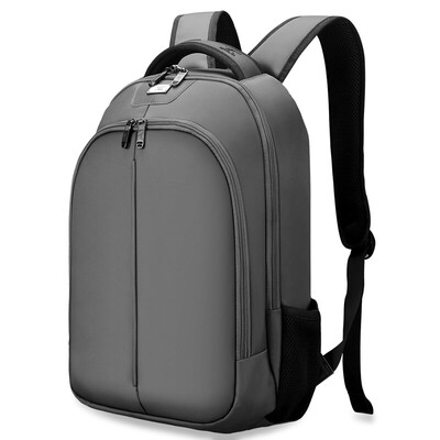 

Seven wolves shoulder bag 14 inch men&women middle school students bag business leisure travel backpack gray B0100662-103