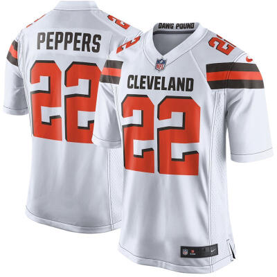 

Youth Football Jersey Cleveland Browns Jabrill Peppers White Game Jersey