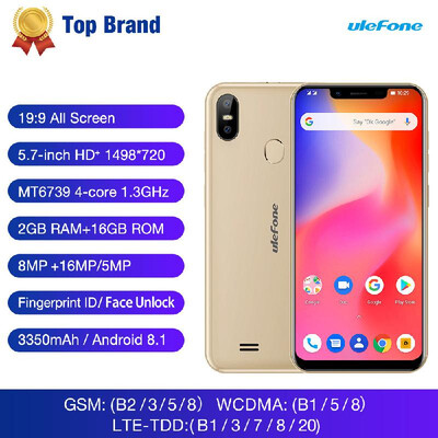 

Ulefone S10 Pro Mobile Phone 57 HD 199 2GB RAM 16GB ROM 16MP Android 81 MT6739WA Quad Core Face Unlock 4G Smartphone