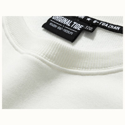 

Hundred T-Wash Autumn Sweater Mens Round Collar Original Personality Loose Cotton Trend Print Harajuku Student