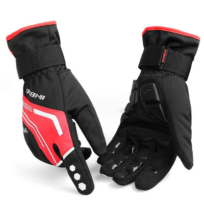 

INBIKE 2019 Winter Cycling Gloves Gel Padded Thermal Full Finger Bike Bicycle Gloves Touch Screen Windproof Women Mens Gloves