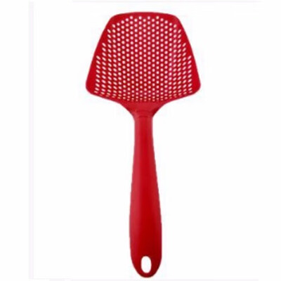 

1PC Kitchen Accessories Gadgets Nylon Strainer Scoop Colander Drain Veggies Water Scoop Gadget Cooking Tools Black