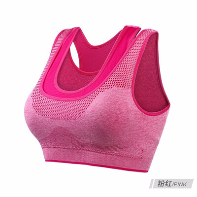 

New Running Fitness Sports Bra Quick Drying Yoga Vest Womens Shockproof Sports Bra