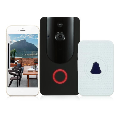 

HD 720P WIFI Visual Intercom Door Phone Wireless Video Doorbell With Indoor Ding-Dong Door Bell PIR Motion Sensor Smart Video Door