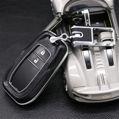 

Car Accessories Car Key Case For Toyota RAV4CarolaReizRoyal2018 Prado Car Key Cover Shell Car Keychain