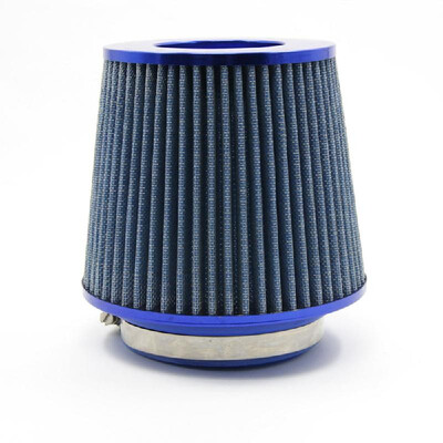 

Universal Auto Car Air Filter Cold Air Intake 3inch 76-88-100mm Round Tapered Car Modification