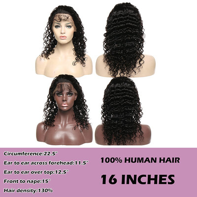

360 lace frontal wigs Human Hair Loose Wave Frontal Wigs with Baby Hair Remy Human for Black Women with 130 Density Pre Plucked