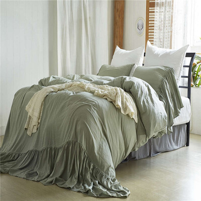 

NeillieN Home Textile Bedding three-piece wash Kit Pillow Cover Bedding Cover American Dimension CoverThree sets of bedding