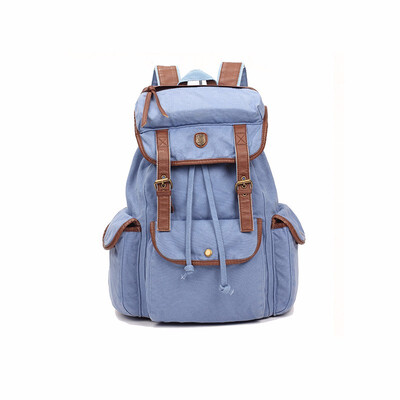 

Large Capacity Women Backpack Strings Canvas Backpacks Female Drawstring Laptop Backpack Travel Bags Army Green Daypack Woman
