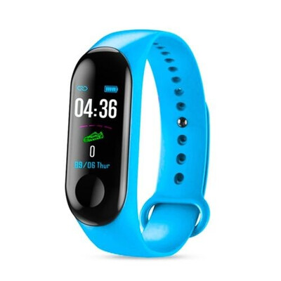 

Smart Band Watch Bracelet Wristband Fitness Tracker Blood Pressure HeartRate M3