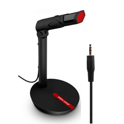 

Karaoke Microphone Vocal Record Singing Studio PC USB 35mm for Computer Vol Adjust Switch Rotatable Flexible Professional Mic
