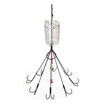 

Fish hooks Steel Rigs Swivel Fishing Tackle Lures Bait Cage Big Squid Jig Head Pesca Baits Deple Treble Hook Octopus Combination