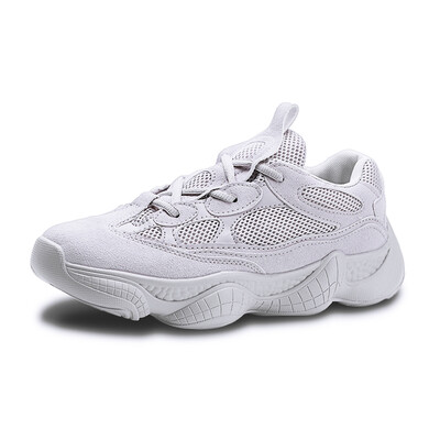 

Mens Fashion Breathable Mesh Sneakers for Outdoor Sport Skating Dancing Traveling Work Safety Middle Heel Shoes