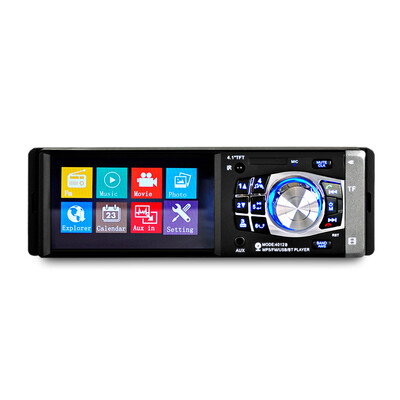 

4012B 41 inch Car MP5 Vehicle-mounted Radio Multimedia Player Audio Video Rear Camera Remote Control