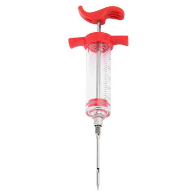 

Greensen Practical Food Meat Injector Seasoning Flavor Syringe Needle BBQ Cooking Turkey Chicken