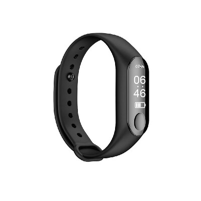 

Multi-functional M3 087" OLED Screen BT 40 Smart Bracelet Fitness Tracker Blood Pressure Heart Rate Monitor Sleep Monitoring Ped