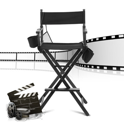 

Professional Makeup Artist Directors Chair Wood Lightweight Foldable Makeup Chair Artist Chair