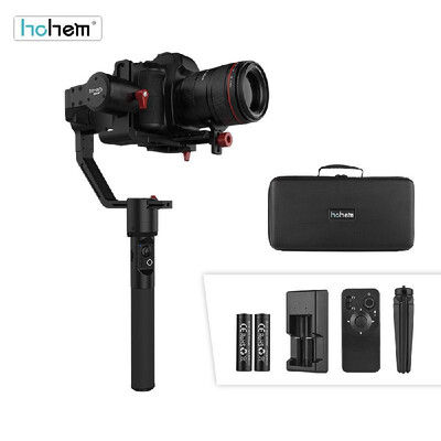

hohem iSteadyGear 3-Axis Handheld Gimbal Stabilizer 55Lbs Payload Timelapse Motion Memory APP Control with Remote Tripod C