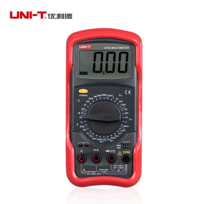 

UNI-T UT52 Digital Multimeter Universal Meter Avometer Circuit tester DMM AC DC Voltage Current Resistance Diode Meter Tester