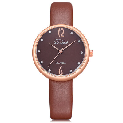 

DUOYA D228 Women Casual Soft Leather Band Wrist Watch