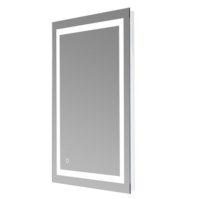 

Zimtown Anti-fog Lighted LED Frameless Backlit Wall MirrorBathroom Bedroom Mirror