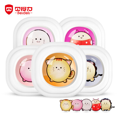 

Bedley infant child plant essential oil mosquito repellent buckle baby outdoor portable cartoon cute mosquito stickers bracelet adult adult pregnant mosquito mosquito insect bite artifact five Pack