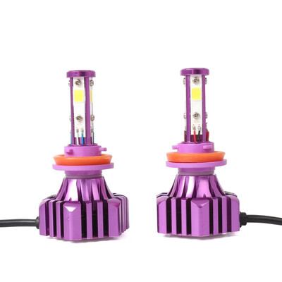 

H9 B3 2PCS Led Cob LED Chip Car Headlamp 36W 6500k White Light 8000LM Car Bulb Fog Light