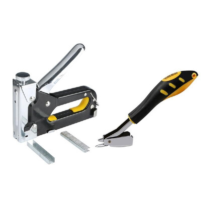 

Household Pneumatic Heavy Duty Manual Nail Stapler Nailing Device Tacker Upholstery Wood Hand Door Framing Finish Furniture Tool K