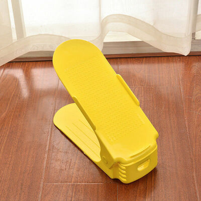 

Creative Plastic Shoes Rack Organizer Space - Saving Storage Adjustable Durable