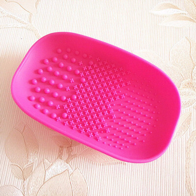 

Outdoor Silicone Multifunctional Soap Dish Makeup Brush Cleaner