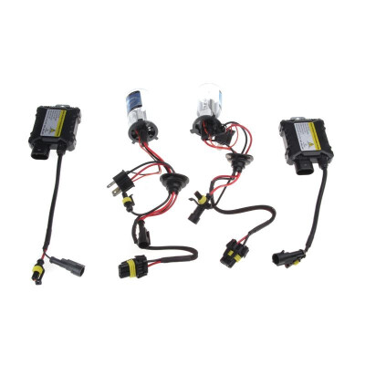 

H4-2 H4-L 55W 6000K 9-16V Xenon HID Conversion Kit Set Replacement Bi-xenon Slim Ballast Headlamps Foglight Bulbs Lights