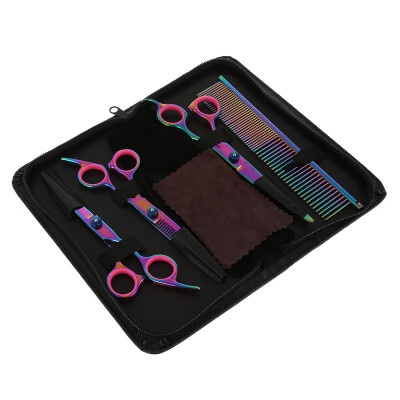 

Colorful Hair Scissors Set Hairdressing Styling Tools