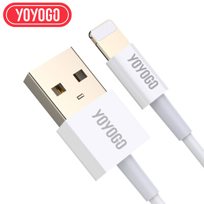 YOYOGO Apple data cable Xs MaxXRX87 mobile phone charger cable USB power cord support iphone56s7Plusipad 1 meter