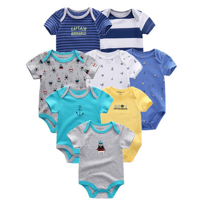 

Baby Boys Clothes Newborn 0-12M Babywear Cotton For Babies Unicorn Baby Girls Clothes Clothing Sets Rompers Baby Bodysuits 8PCS