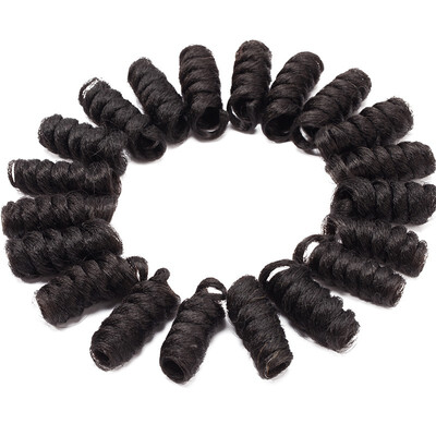 

10 inch Bounce Afro Curly Spring Twist Braid Ombre Dip Dye Synthetic Hair Extensions