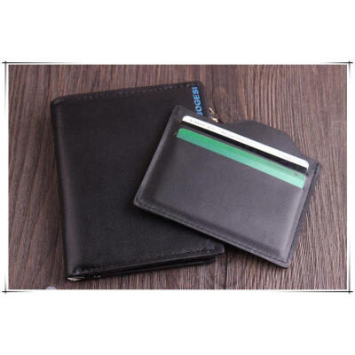 

Men´s Vintage Faux Leather Bifold Purse ID Card Holder Pockets Coin Wallet